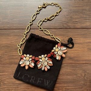J Crew Crystal Statement Necklace
